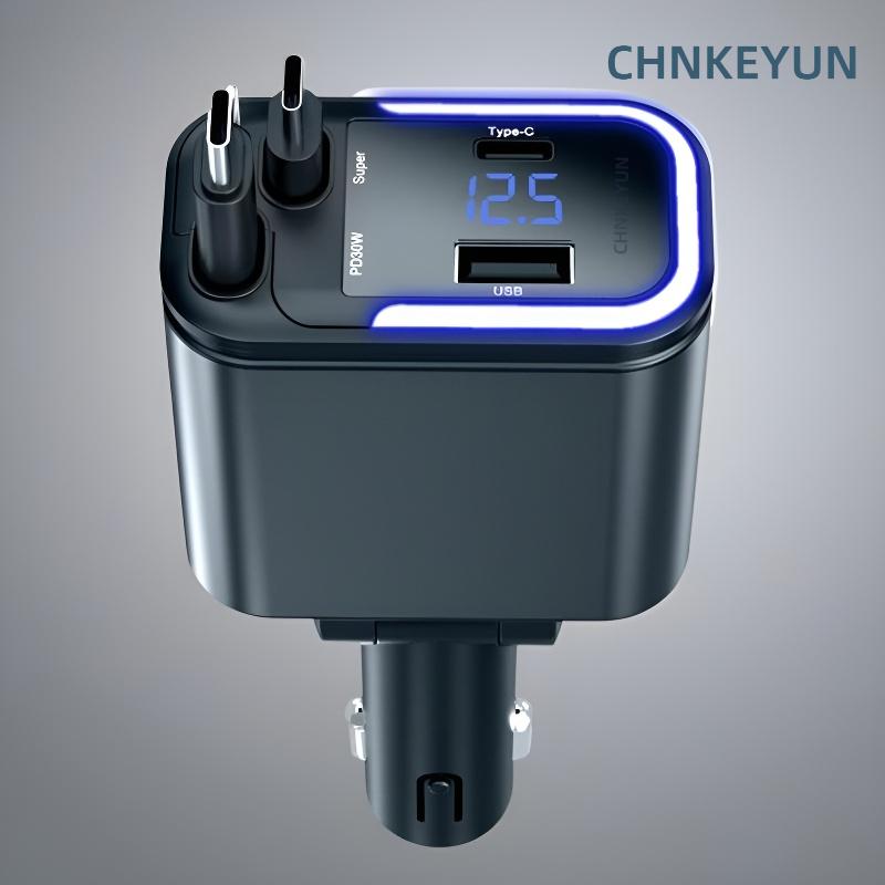 Fast Charging Cable - Ładowarka samochodowa 120W z szybkim ładowaniem