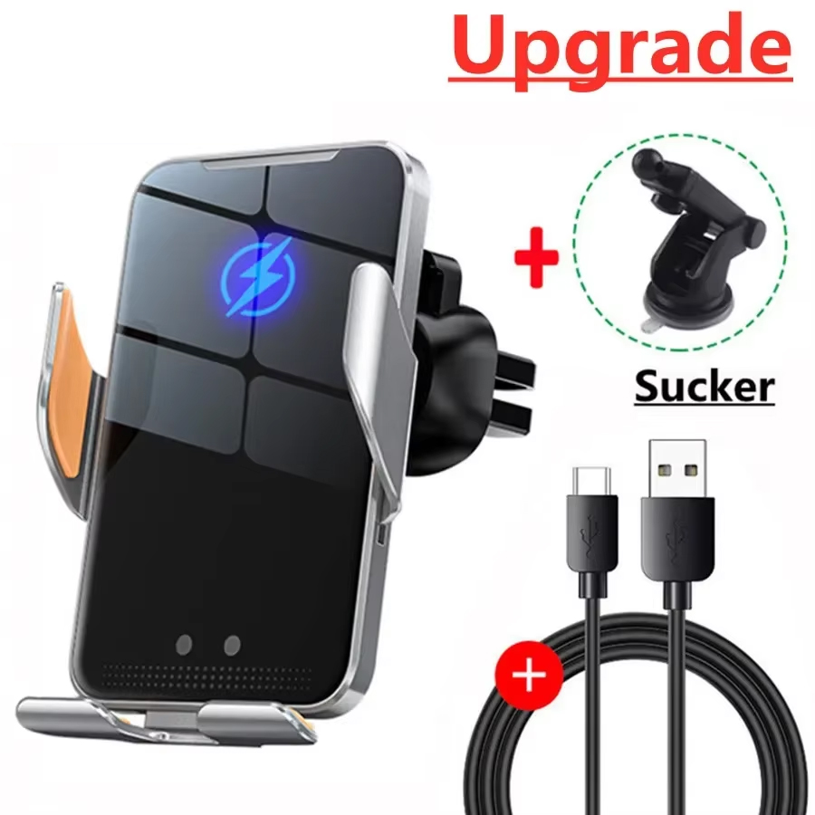 Phone Cooling Fan - Magnetyczna bezprzewodowa ładowarka samochodowa z uchwytem
