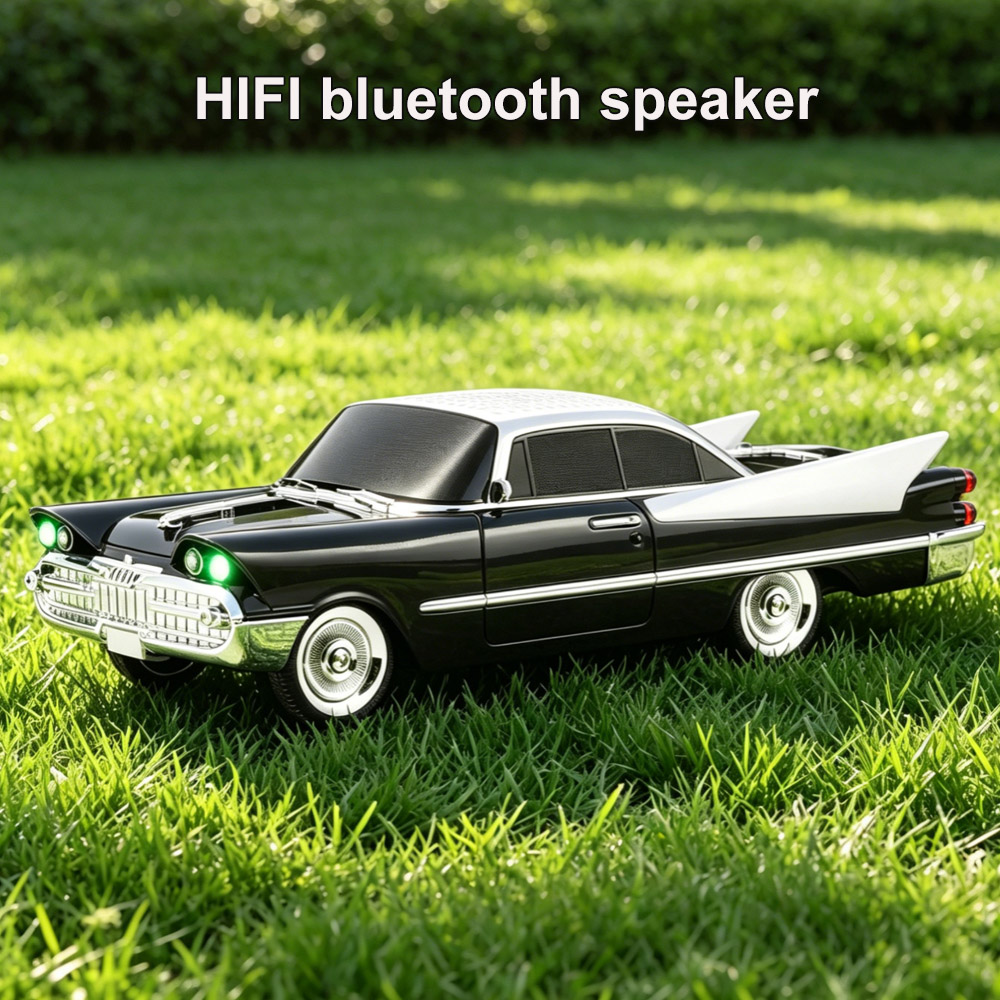 Retro Handset Phone - Głośnik Bluetooth w kształcie klasycznego samochodu