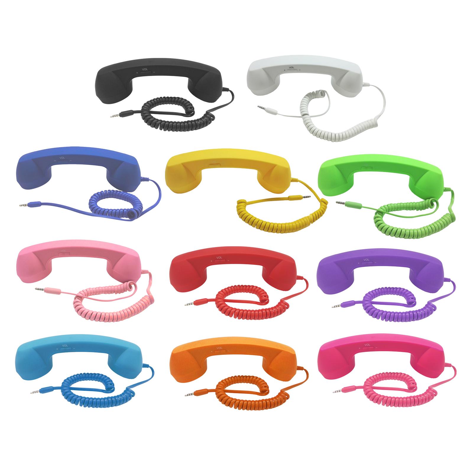 Retro Handset Phone - Telefoniczny zestaw słuchawkowy Retro 3.5mm, stylowy