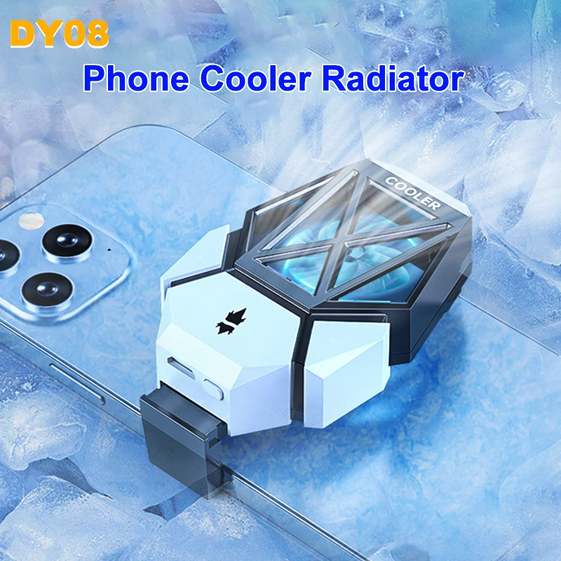 Phone Cooling Fan - DY08 Wentylator chłodzący do telefonu komórkowego