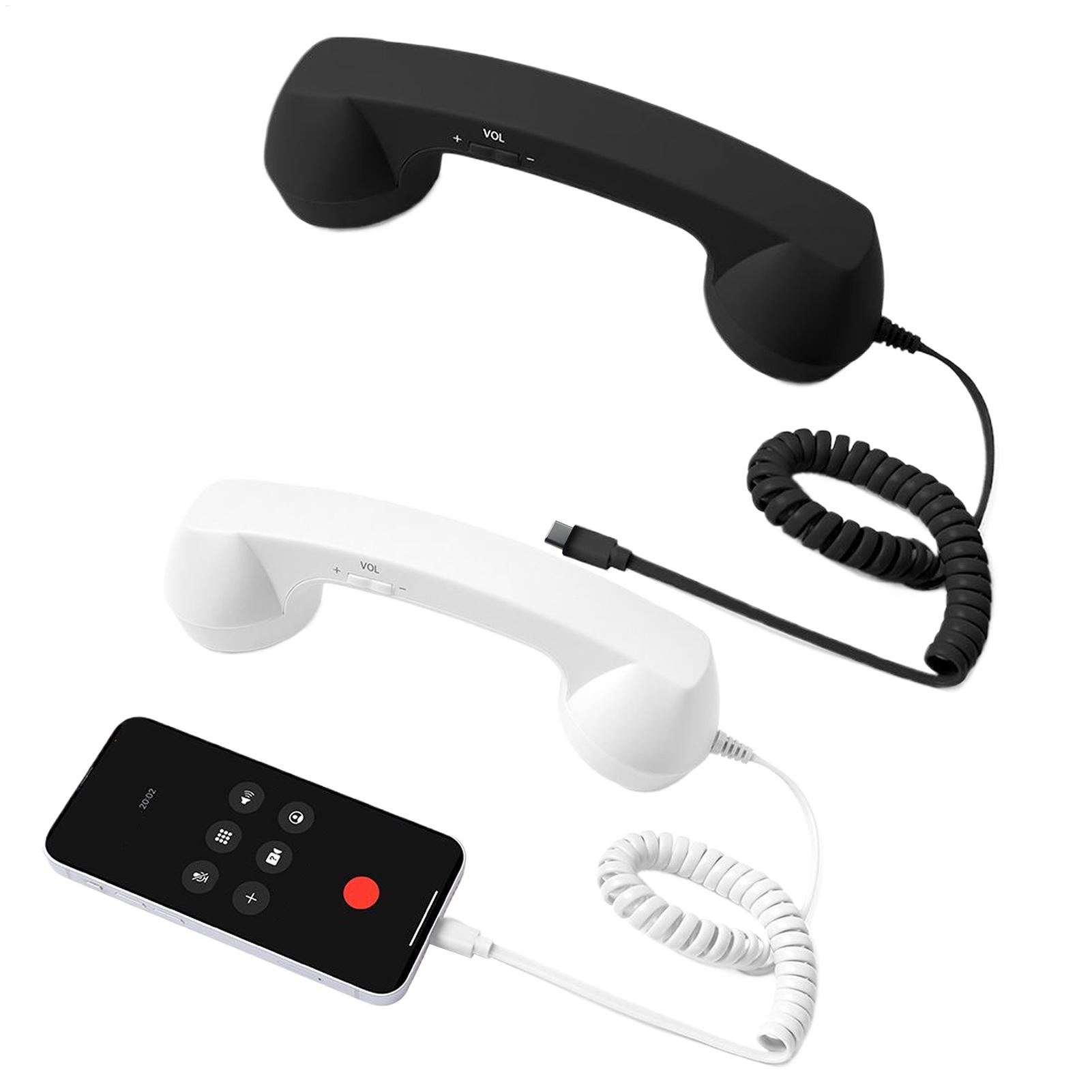 Retro Handset Phone - Adapter telefoniczny Type-C do telefonu retro