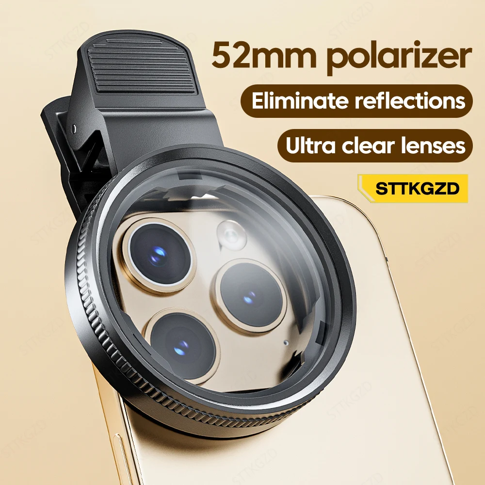 Phone Accessories Useful - Nowy 52mm CPL Filtr Obiektywu do