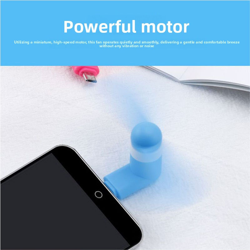 Wiatraczek do telefonu typu C, – Phone Cooling Fan recenzja i cena