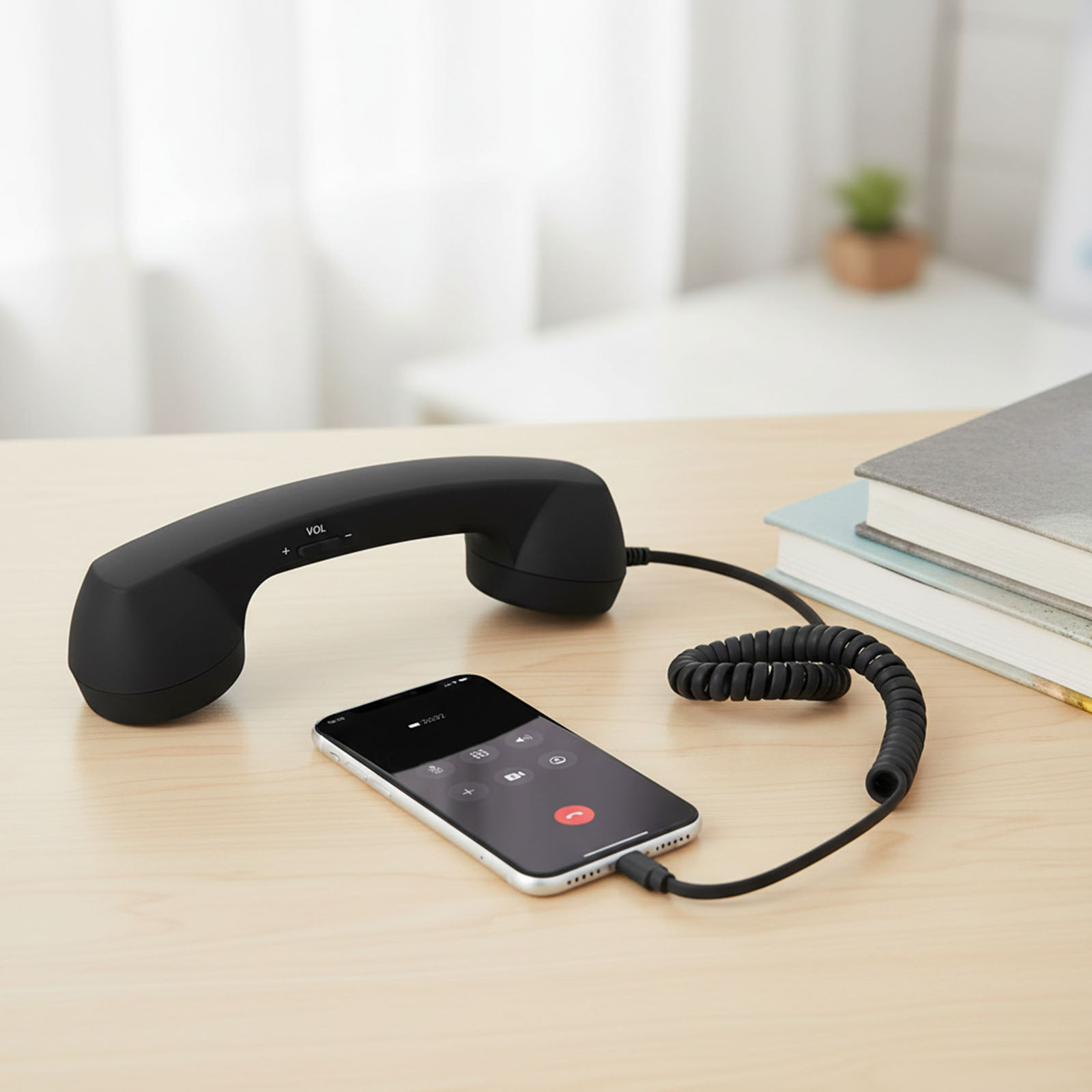 Ergonomiczny zestaw słuchawkow – Retro Handset Phone recenzja i cena