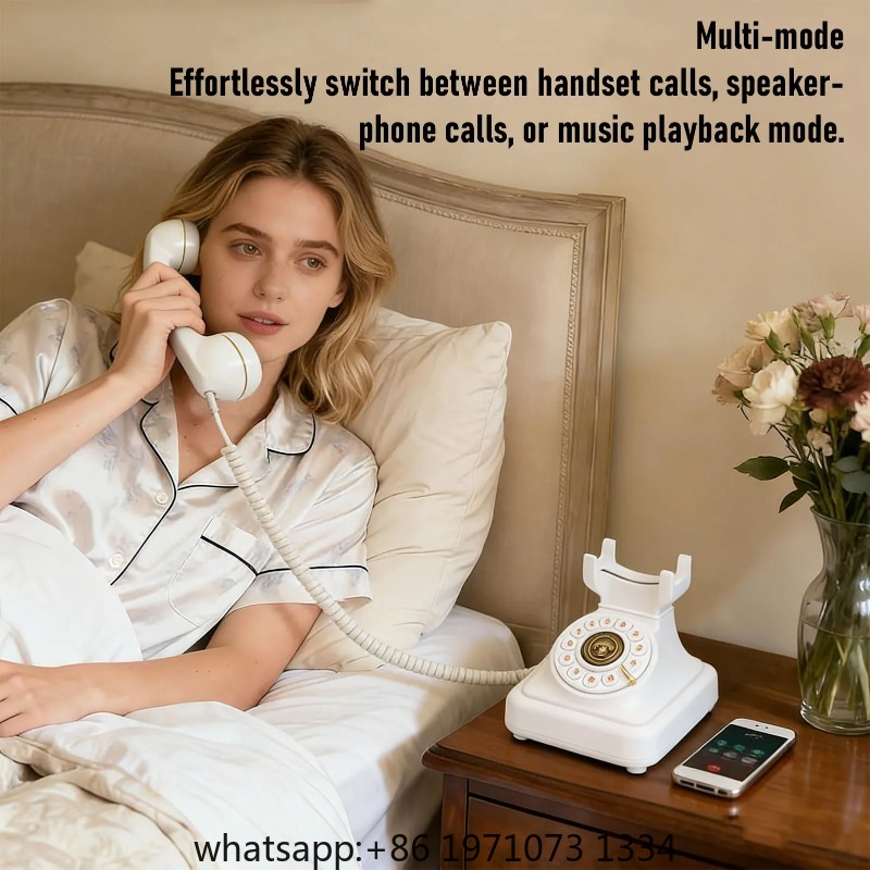 【Nowość】Retro telefon stacjona – Retro Handset Phone recenzja i cena