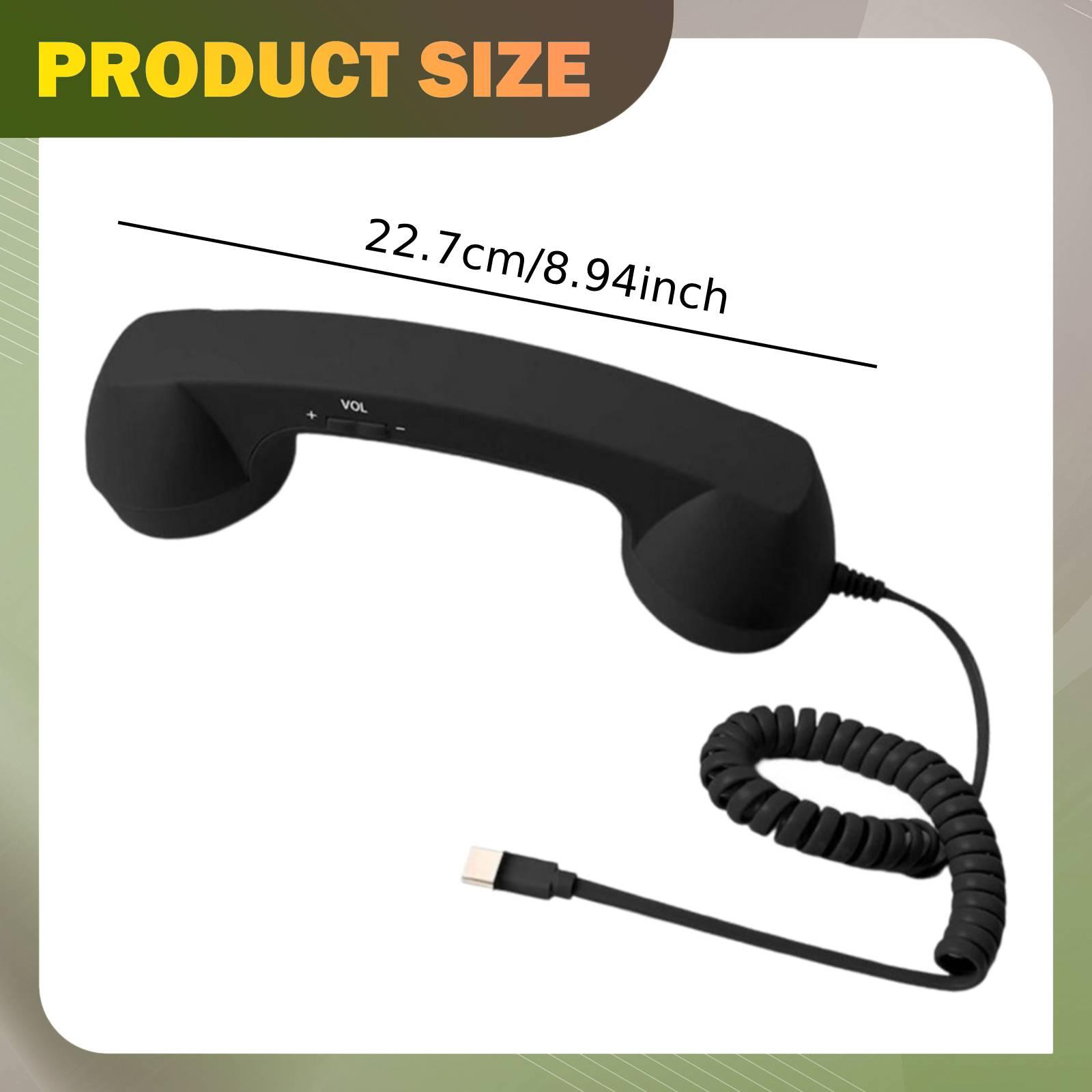 Retro słuchawka do telefonu ko – Retro Handset Phone recenzja i cena