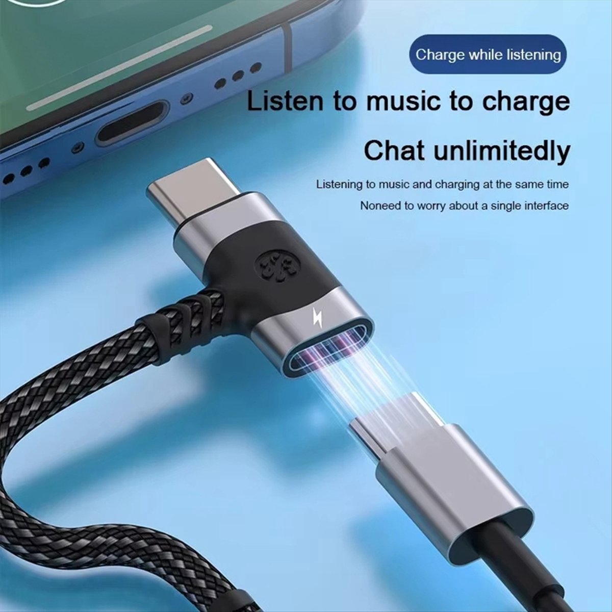 Adapter A14E 2 w 1 USB-C na gn – Fast Charging Cable recenzja i cena