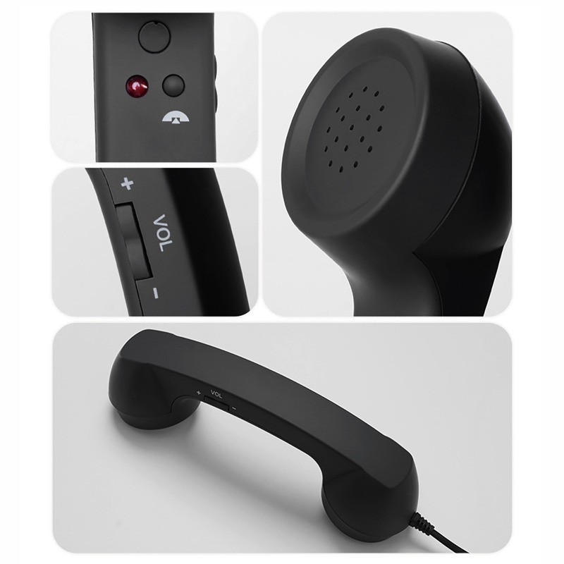 Słuchawki przewodowe 3.5 mm /  – Retro Handset Phone recenzja i cena