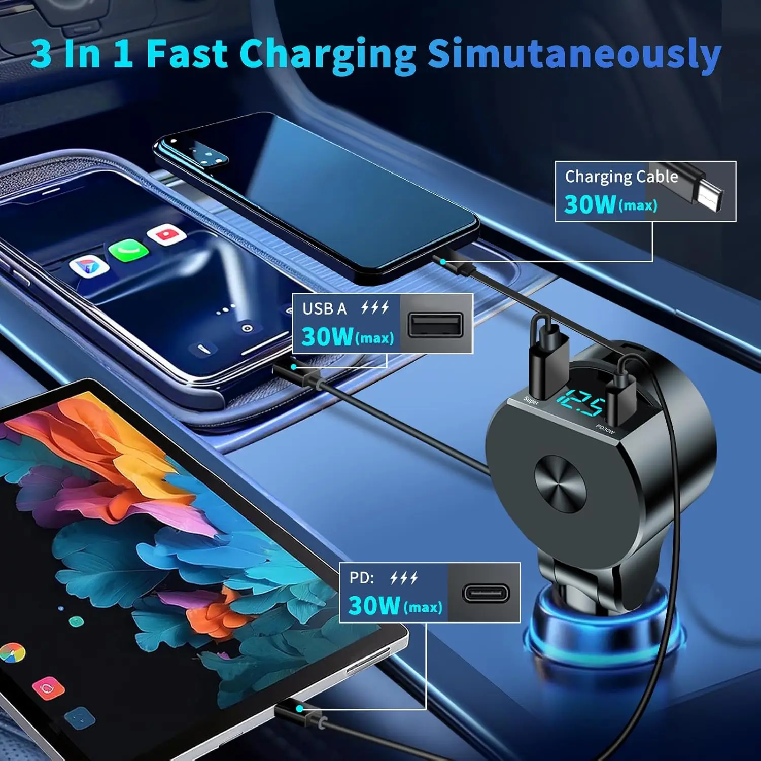 Ulepszona, wysuwana ładowarka  – Fast Charging Cable recenzja i cena