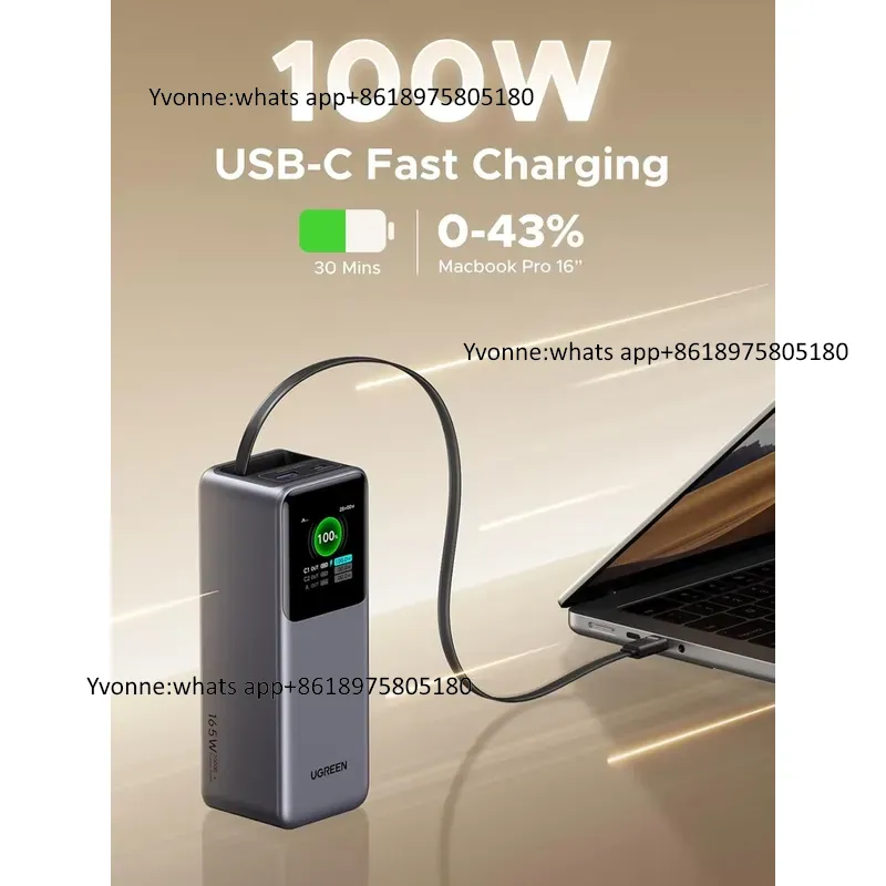 Nexode 20000mAh 165W Power Ban – Fast Charging Cable recenzja i cena