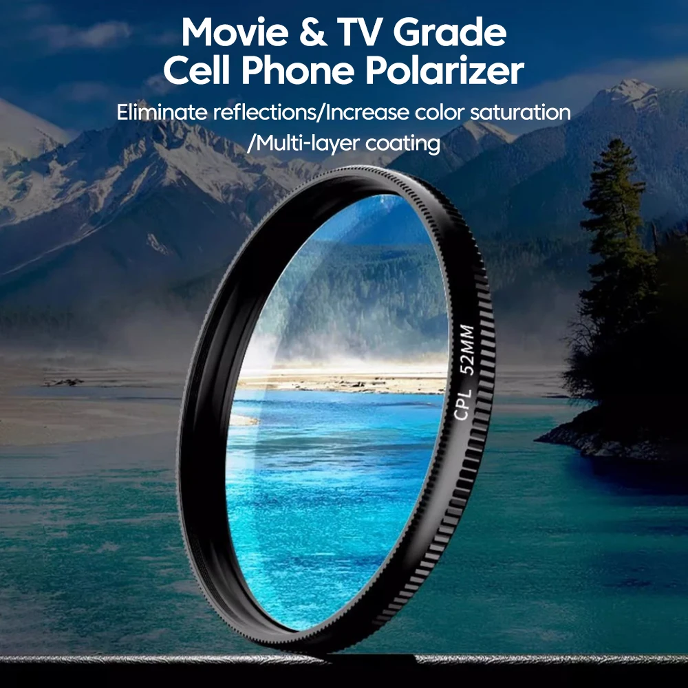 Nowy 52mm CPL Filtr Obiektywu  – Phone Accessories Useful recenzja i cena